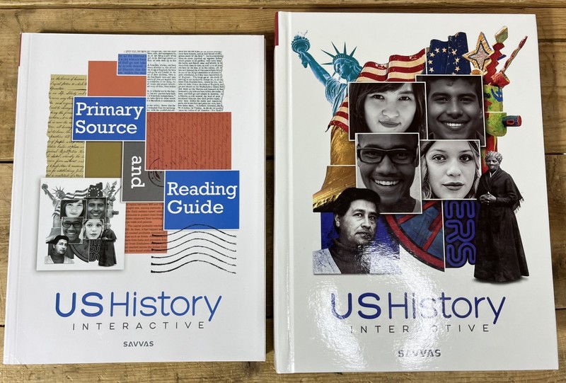 US History Interactive Textbook and Reading Guide – Savvas Learning – 2022