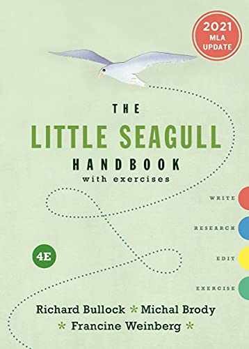The Little Seagull Handbook – Paperback, by Bullock Richard; Brody – Acceptable