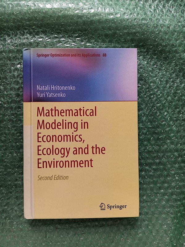Mathematical Modeling In Economics, Ecology And The Environment