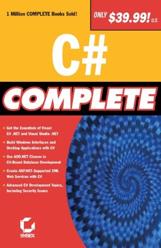 C# COMPLETE By Sybex **Mint Condition**