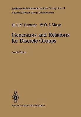 Generators and Relations for Discrete Groups – 9783662219454
