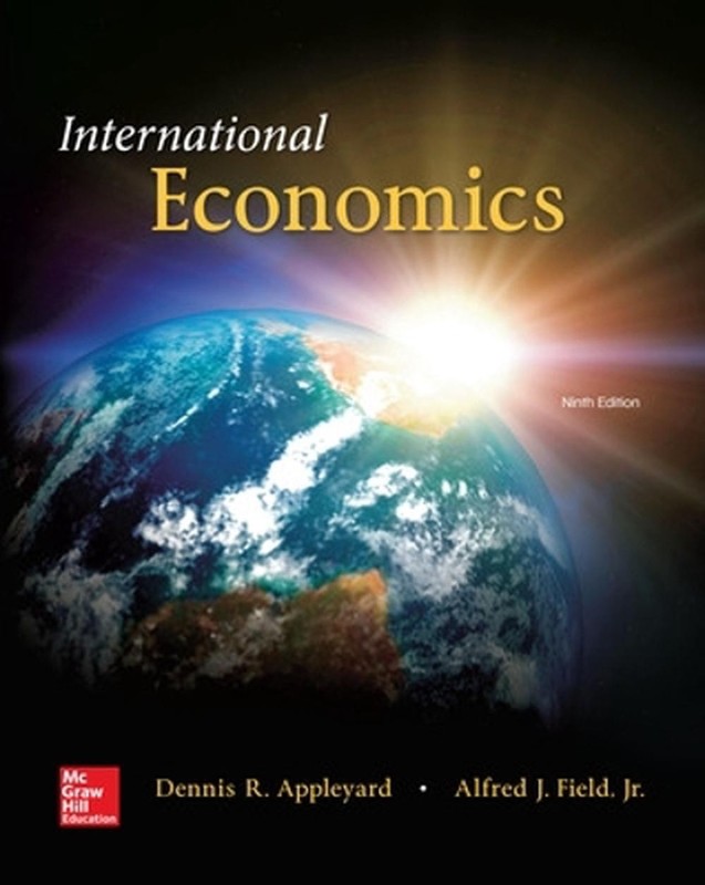 International Economics 9th Edition by Dennis Appleyard (English) Hardcover Book