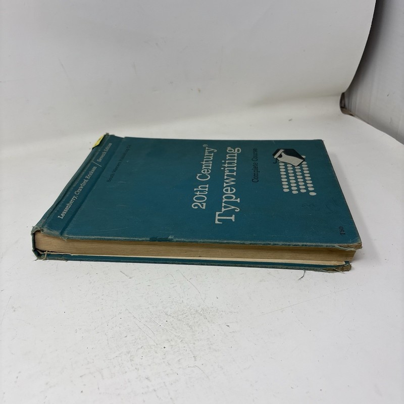 20th Century Typewriting Complete Course 7th Edition Vintage 1957 Hardcover gallery