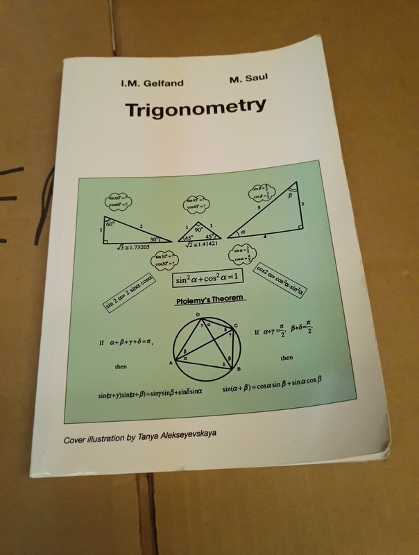 TRIGONOMETRY By I M Gelfand & Mark Saul **BRAND NEW**