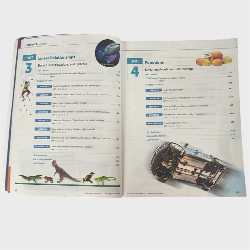 i-Ready Classroom Mathematics Grade 8 Student Texts Volume 1 & 2 - 8th Grade gallery
