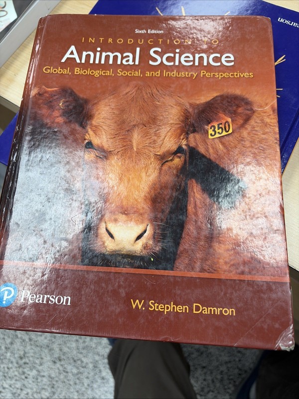 Introduction to Animal Science 6e Hardback