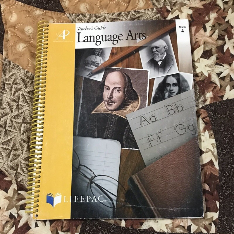 Alpha Omega Language Arts 4th Homeschool Grade 4 Teacher Guide