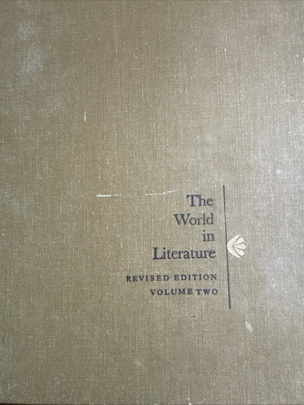 The World In Literature-Revised Edition, Volume Two, Hardcover, 519 Pages