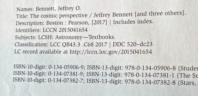 The Cosmic Perspective (8th Edition) - Paperback By Bennett, Jeffrey O. - GOOD gallery