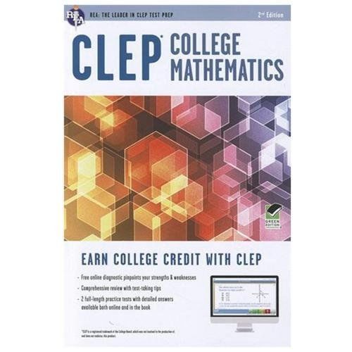 CLEP® College Mathematics Book + Online (CLEP Test Preparation)