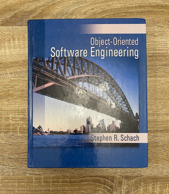 “Object-Oriented Software Engineering” Stephen R. Schach Hardcover Textbook