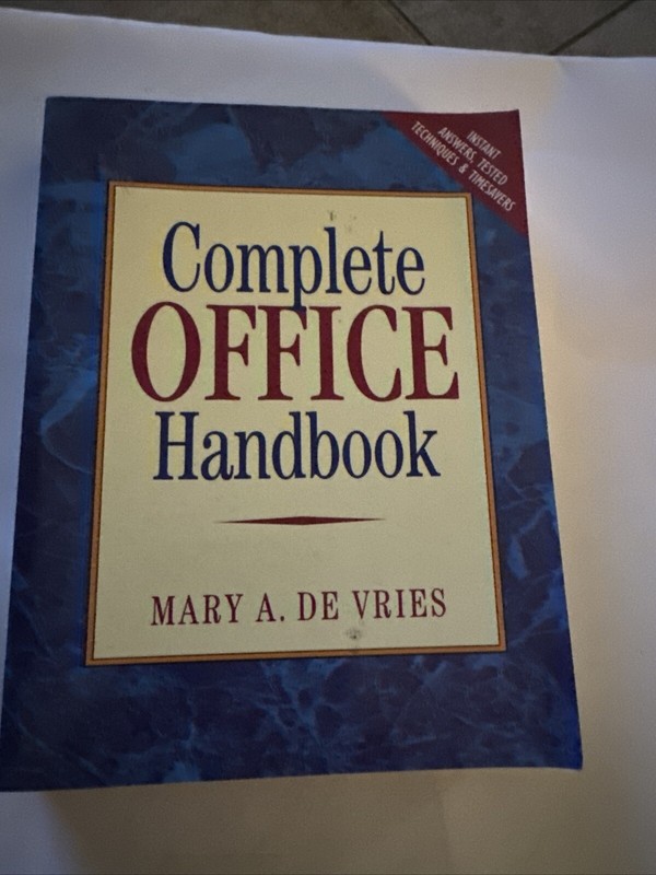 Complete Office Handbook : Borders Press Edition (BB188)