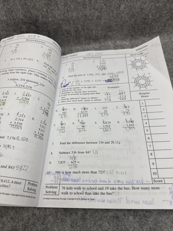 Mastering Essential Math Skills, Book 1: Grades 4 and 5, 3rd Edition: 20 min... gallery