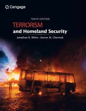 Terrorism and Homeland Security – Hardcover, by White Jonathan R.; – Good