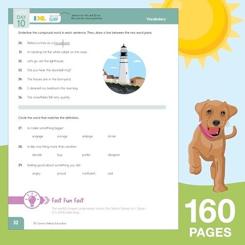 Summer Learning Workbook 2nd to 3rd Grade 160 Pages Fun Activities and Progre... gallery