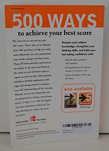 5 Steps to a 5 – GOOD