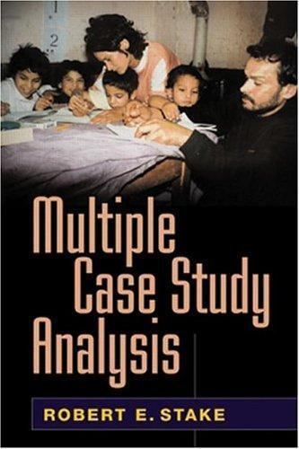 Multiple Case Study Analysis, Paperback by Stake, Robert E., Brand New, Free …