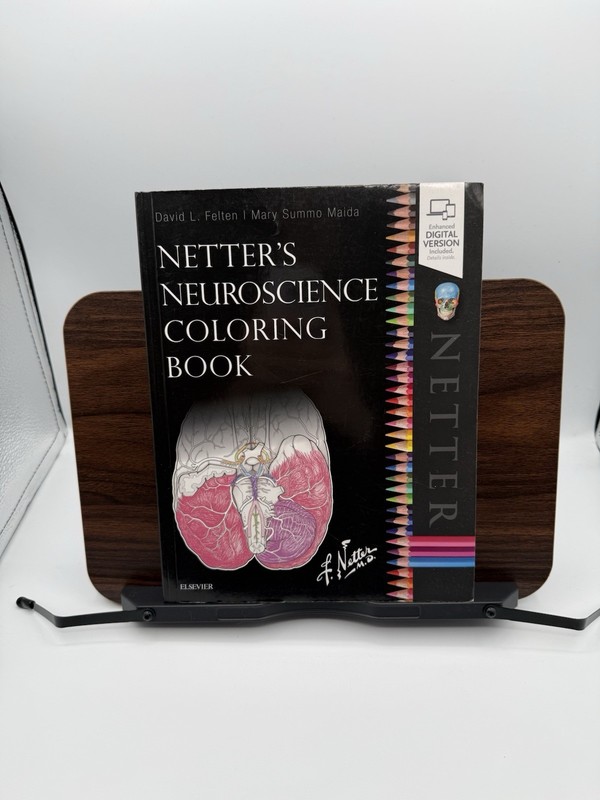Netter’s Neuroscience Coloring Book (Netter Basic Science) UNUSED SEE DESC