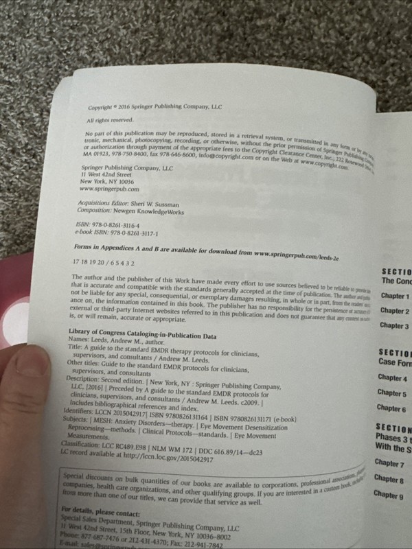 Standard EMDR Therapy Protocol for Clinicians, Supervisors, Consultants gallery