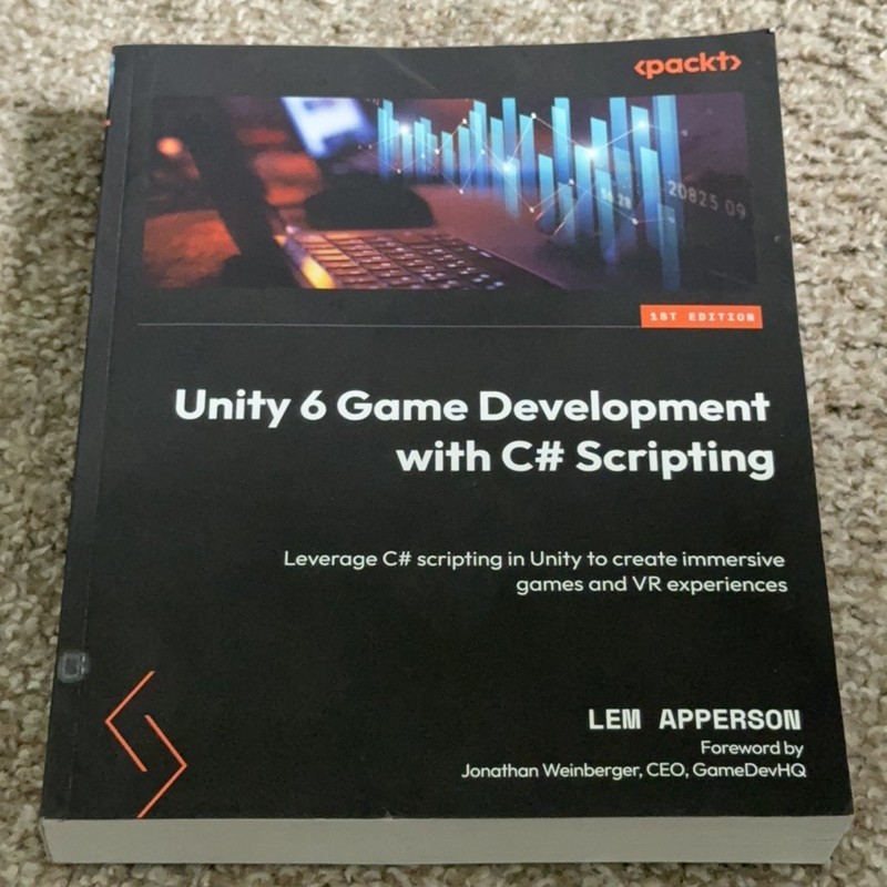 Unity 6 Game Development with C# Scripting Packt 1st Edition by Lem Apperson