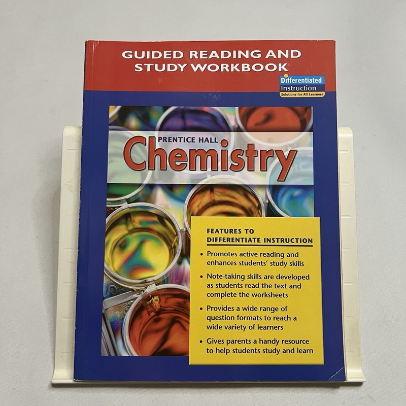 Chemistry Prentice Hall: Guide Reading And Study Workbook