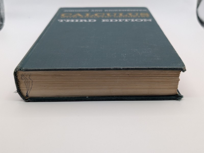 Calculus With Analytic Geometry By Johnson & Kiokemeister Third Edition 1966 gallery