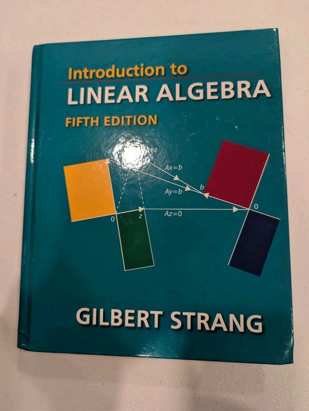 Introduction to Linear Algebra Gilbert Strang Hardcover 5th Edition