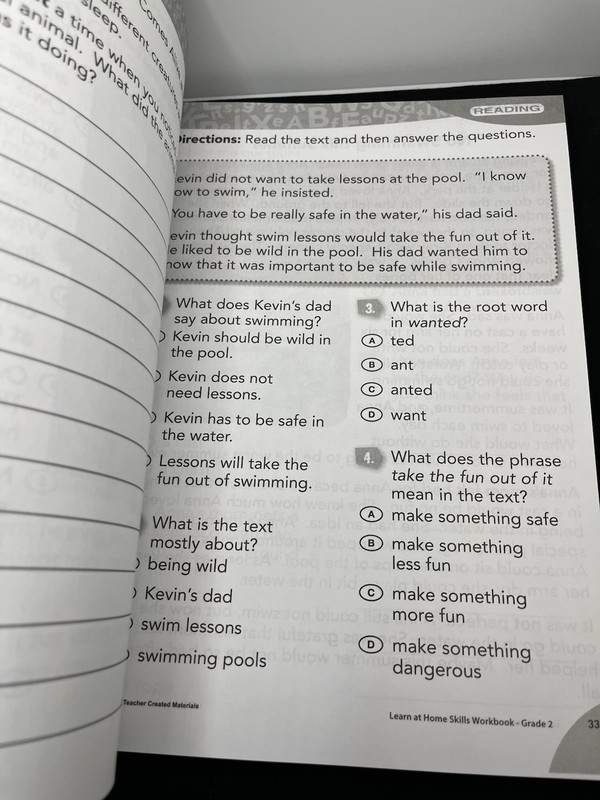 TCM Learn At Home Skills Workbook Grade 2 Homeschool gallery