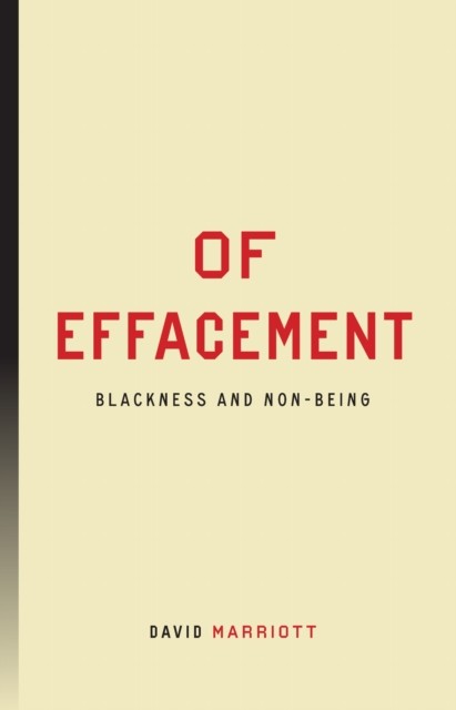 OF EFFACEMENT by David Marriott Paperback Self Help Business