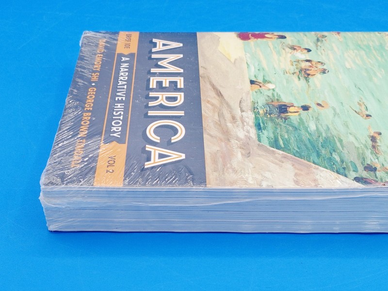 America Vol. 2: A Narrative History, Volume 2 by George Brown Tindall and David. gallery