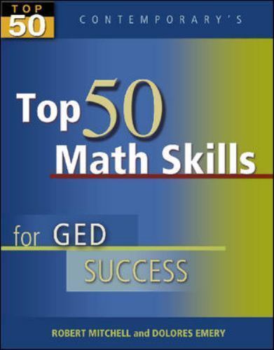 Contemporary’s Top 50 Math Skills for GED Success, Paperback by Mitchell, Rob…