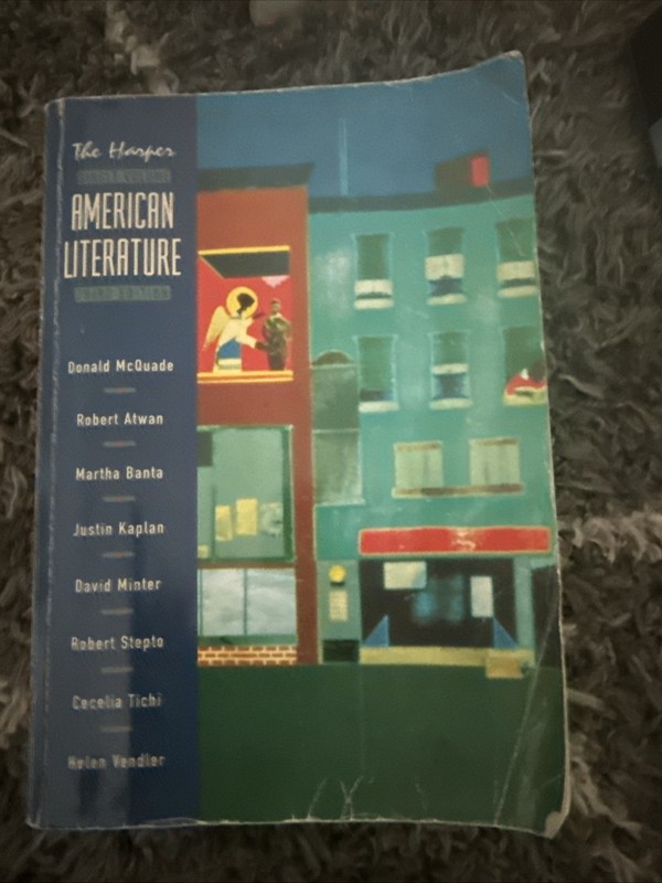 The Harper Single Volume American Literature Third Edition Paperback Longman