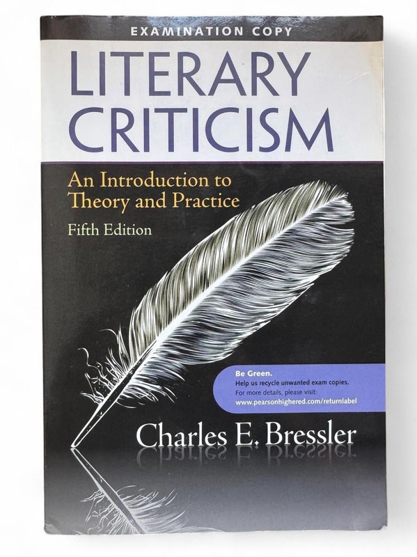 Pearson Literary Criticism Fifth Edition Bressler Paperback English Textbook