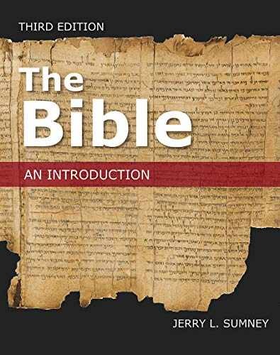 The Bible: An Introduction, Third – Paperback, by Sumney Jerry L. – Acceptable
