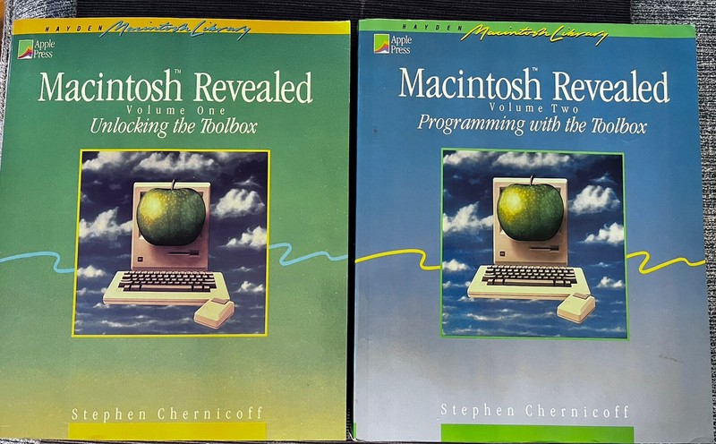 MACINTOSH REVEALED VOL 1&2 UNLOCKING/PROGRAMMING THE TOOLBOX HAYDEN Chernicoff