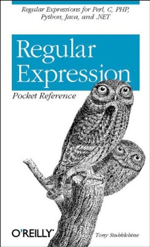 Regular Expression Pocket Reference Paperback Sarah, Stubblebine,