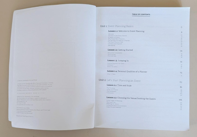 The Complete Course in Event Planning by NY Institiute of Art & Design, PB gallery