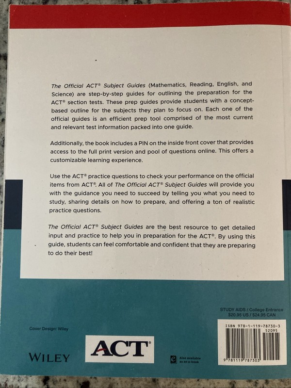 The Official Act English Guide, Second Edition From The Makers Of The Act gallery