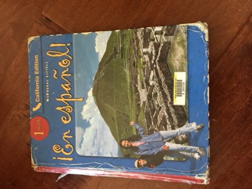 ¡en Español!: Student Edition Level…, McDougal Littel