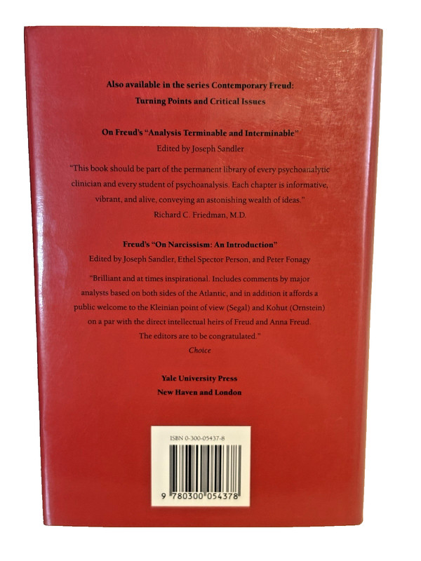 On Freud's "Observations on Transference-Love" Hardcover VERY GOOD gallery