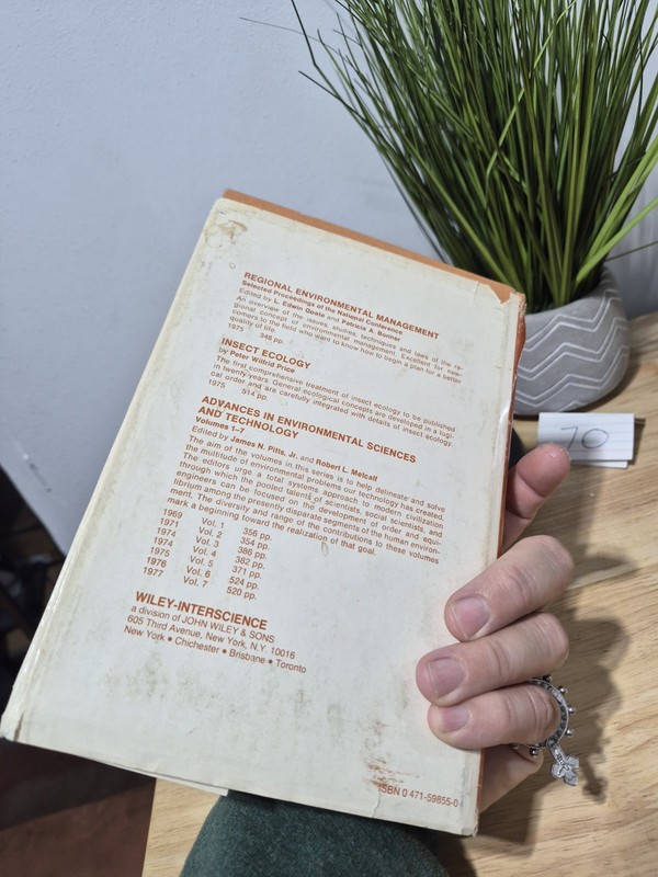 Introduction to Insect Pest Management - Robert Metcalf 1975 Vintage Insecticide gallery