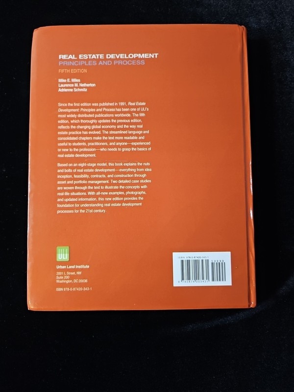 Real Estate Development : Principles and Process by Laurence M. Netherton, Mike gallery