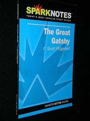 The Great Gatsby (SparkNotes) – Paperback, by F. Scott Fitzgerald – Very Good