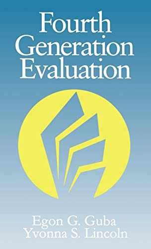 Fourth Generation Evaluation – Hardcover, by Guba Egon; Lincoln – Acceptable