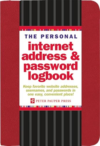The Personal Internet Address & Passwo… by Peter Pauper Press Diary or journal
