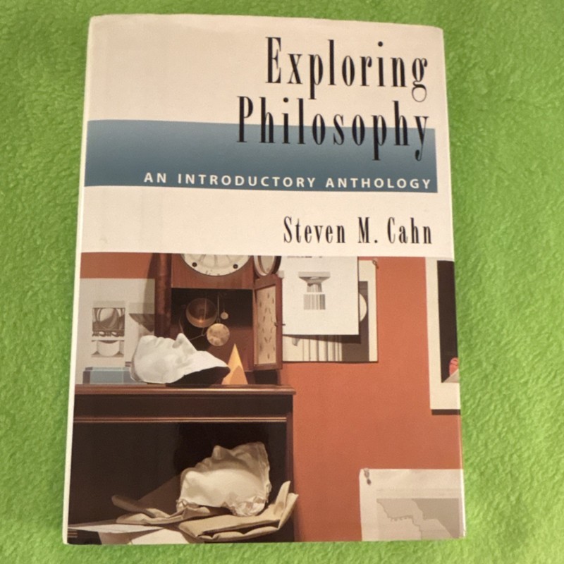 Exploring Philosophy Introductory Anthology Paperback Steven M. Cahn Philosophy