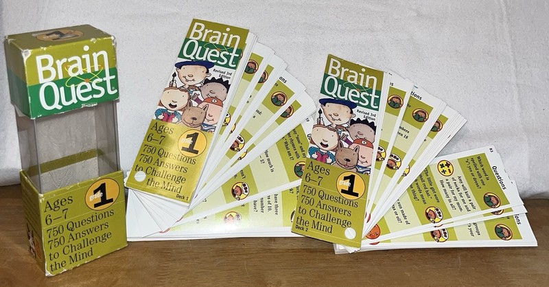 Brain Quest Grade 1/First Grade 750 Questions and Answers Flash Cards gallery