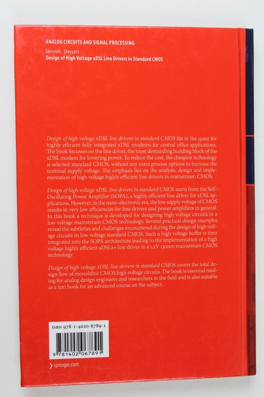 Analog Circuits and Signal Processing Ser.: Design of High Xoltage XDSL Line... gallery