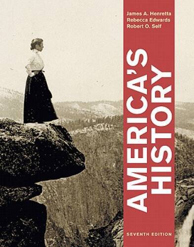 Americas History, Combined Volume – Hardcover By Henretta, James A – VERY GOOD