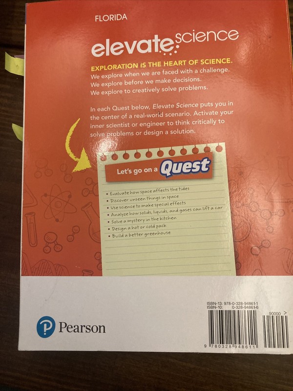 Elevate SCIENCE Florida Course 3 Textbook workbook Savvas Learning Homeschool gallery